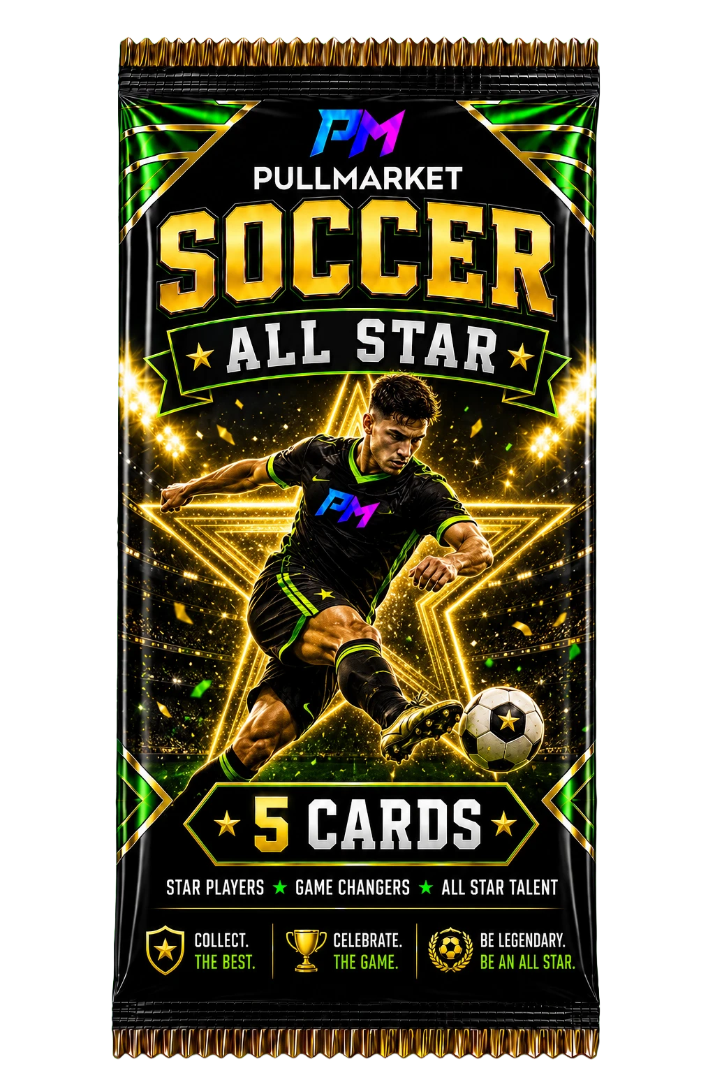 Soccer All-Star - 5 Cards artwork